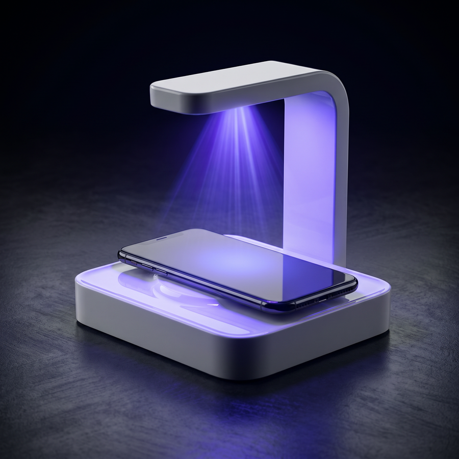 The device you touch all day, kept clean